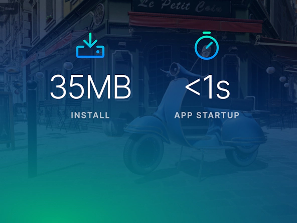 Fast app startup and load times